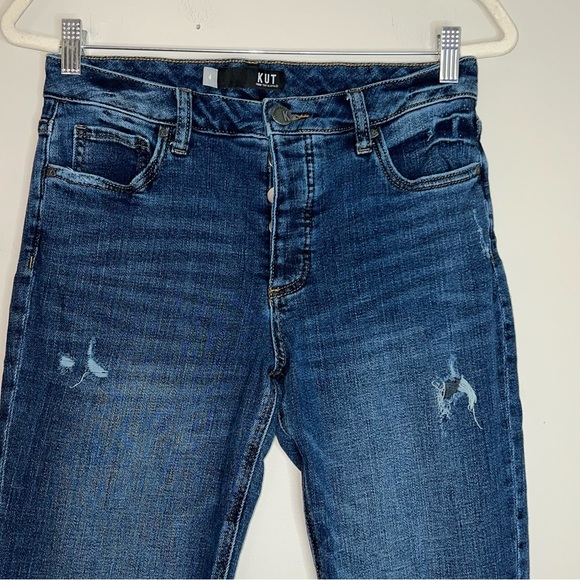 Kut from the Kloth Juliet Slouchy Boyfriend‎ Jean butterfly size 4 - Picture 13 of 13